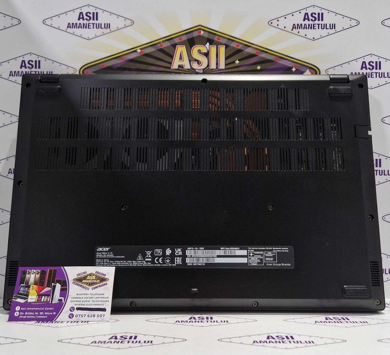 Asii Amanetului - Laptop Acer Nitro V15 Model N23Q22 15.6 inch/16GB Ram / 512GB / Placa video dedicata Nvidia Ge Force RTX 5050 / Intel Core i7-13620H