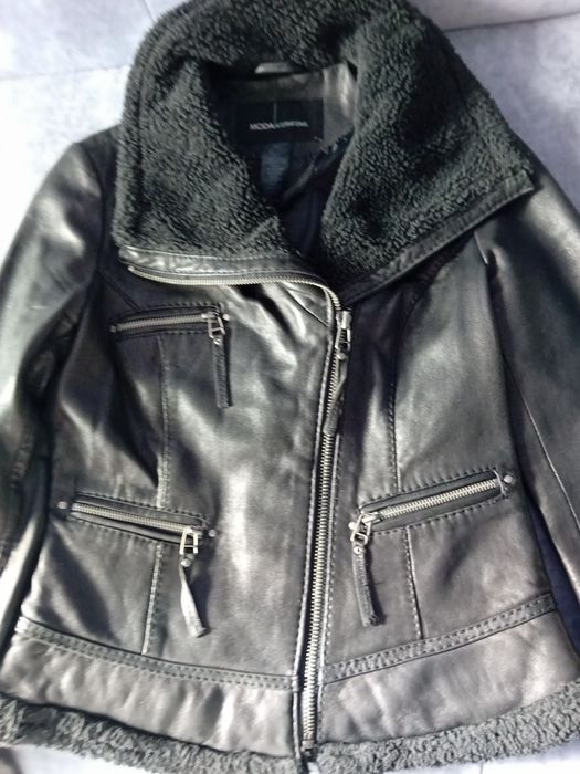 Дамско яке от естествена кожа