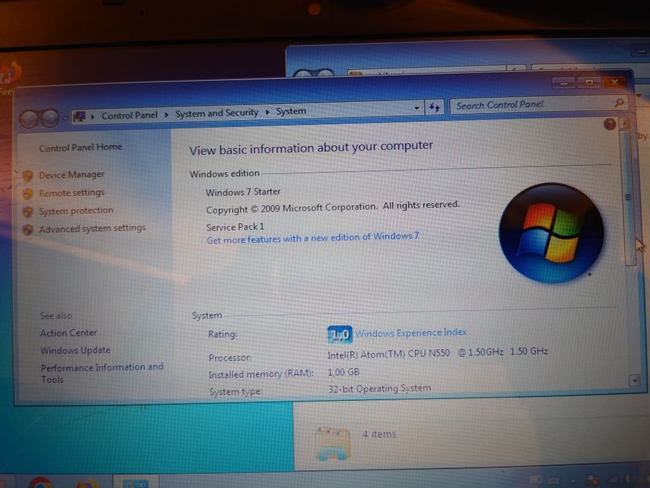 Laptop Packard Bel