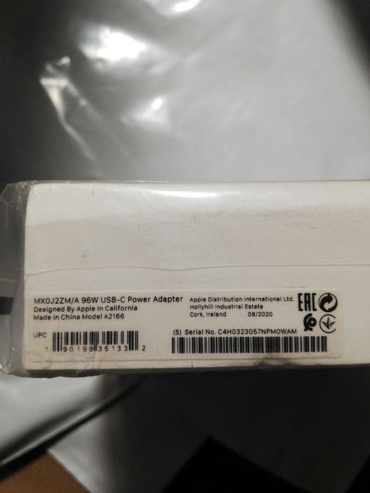 Incarcator Apple Usb-c 96W NOU SIGILAT