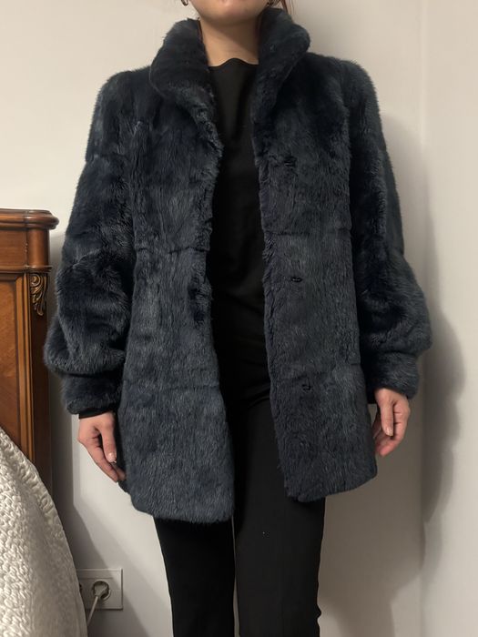 продаю шубу из кролика