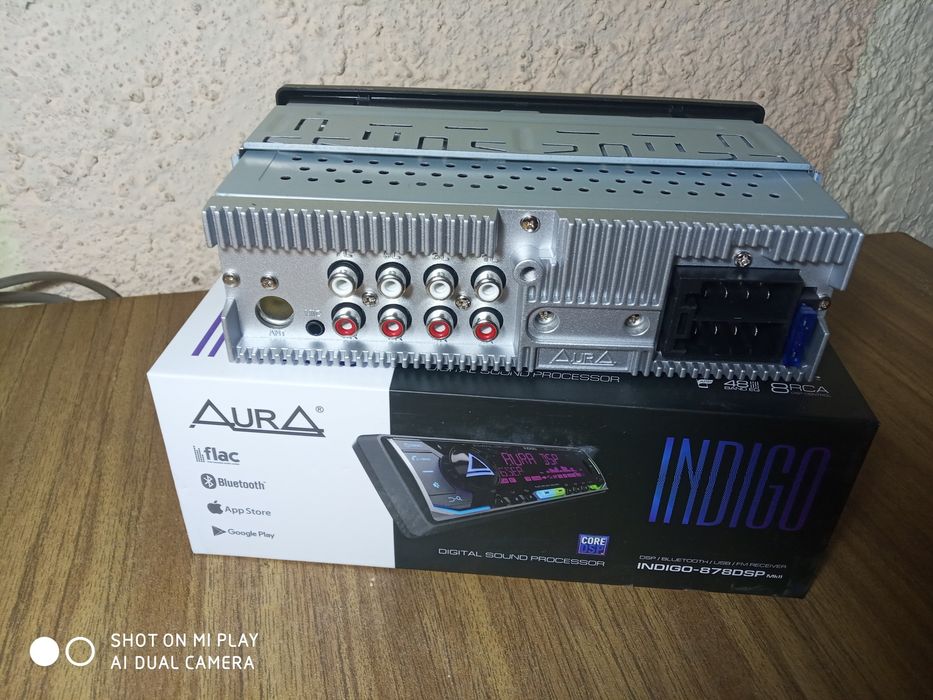 Aura indigo 877dsp процессорная магнитола