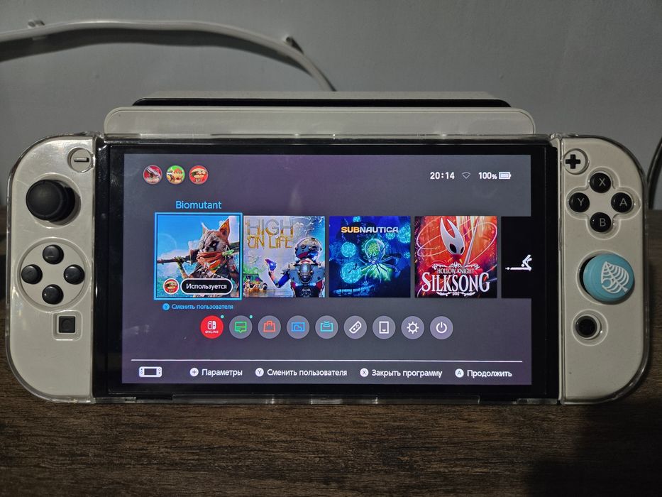 Nintendo switch oled прошитый