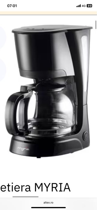 Vand cafetiera on stare buna