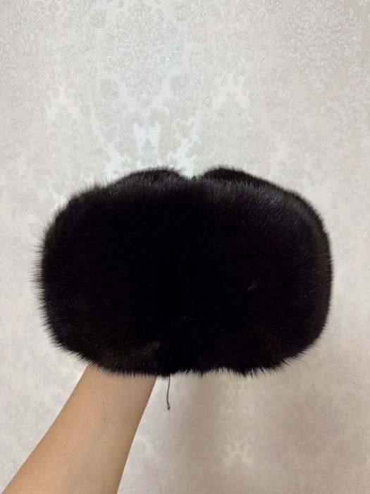 Шапка ушанка цельная