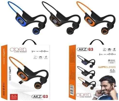 Костнопроводими, водоустойчиви, безжични Bluetooth слушалки Générique