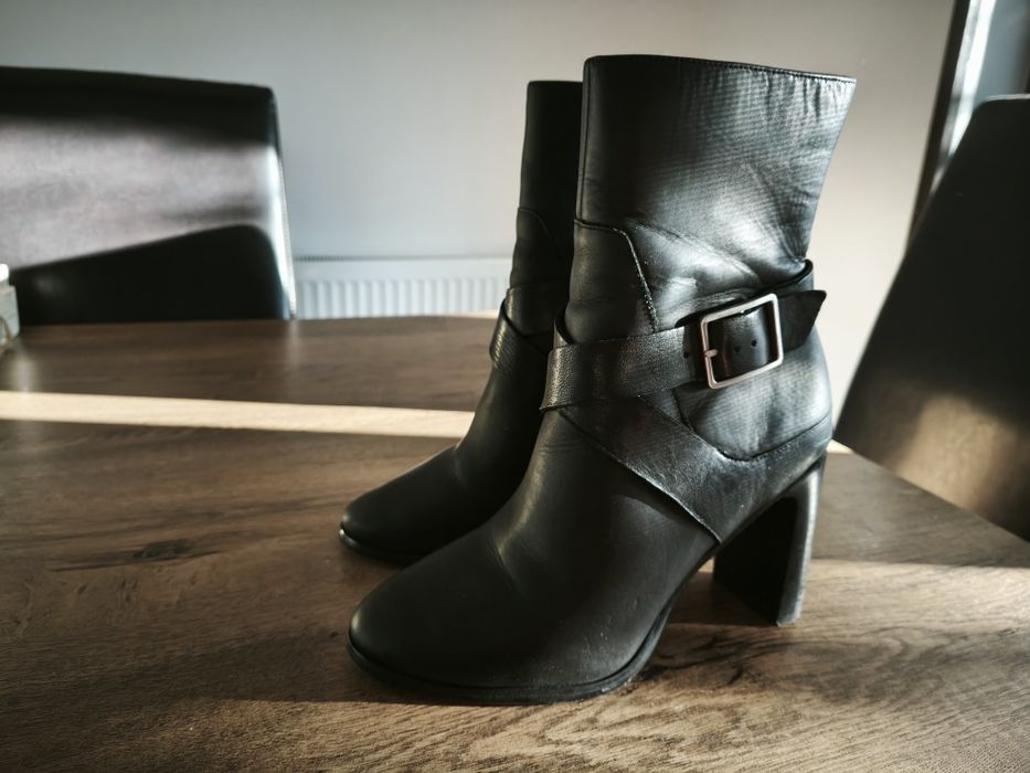 Дамски боти Aldo естествена кожа и високи дамски кубинки ест.кожа