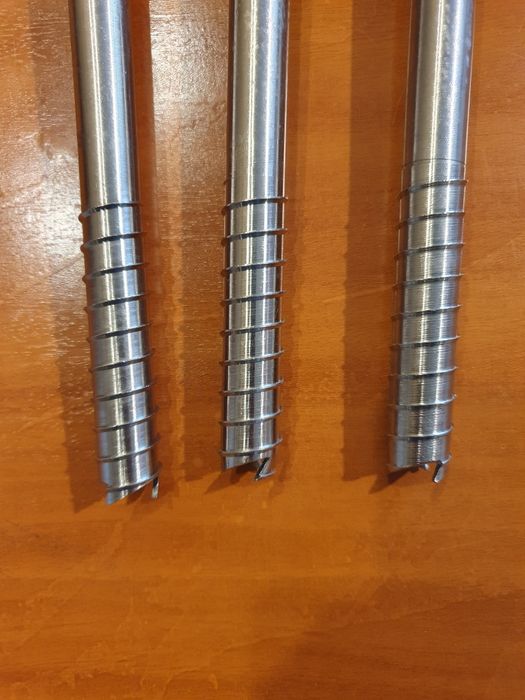 Cuie gheata rusesti din titan 18 cm