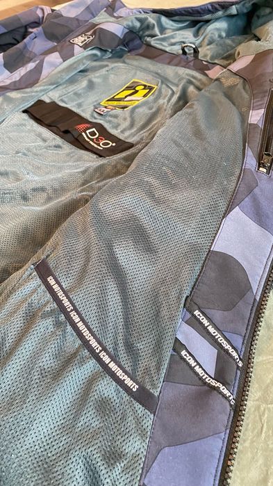 Моторджийско softshell яке ICON MERC DEPLOYED