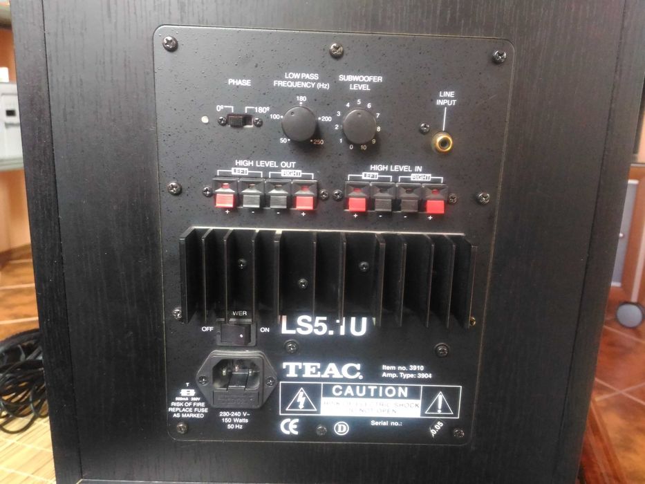 Subwoofer activ TEAC LS5.1U 150 Watts
