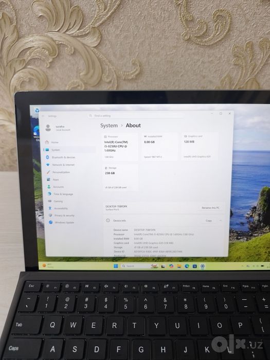 Microsoft Surface Pro 6