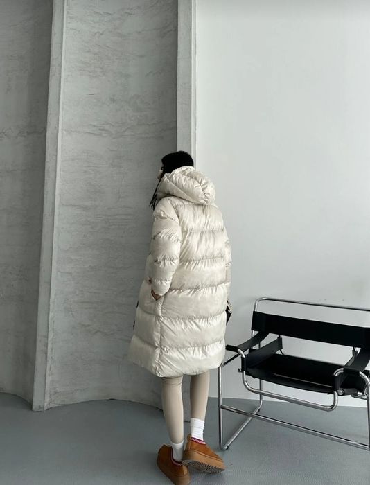 Дебело дълго яке с качулка