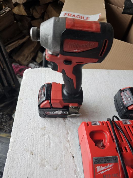 Set filetante milwaukee m18 brushless