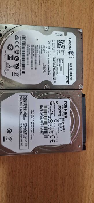 Жесткие диски разного объема