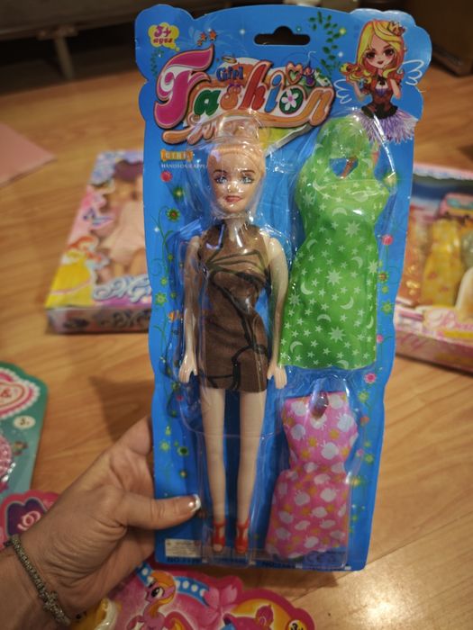 лот от нови детски играчки за момиче