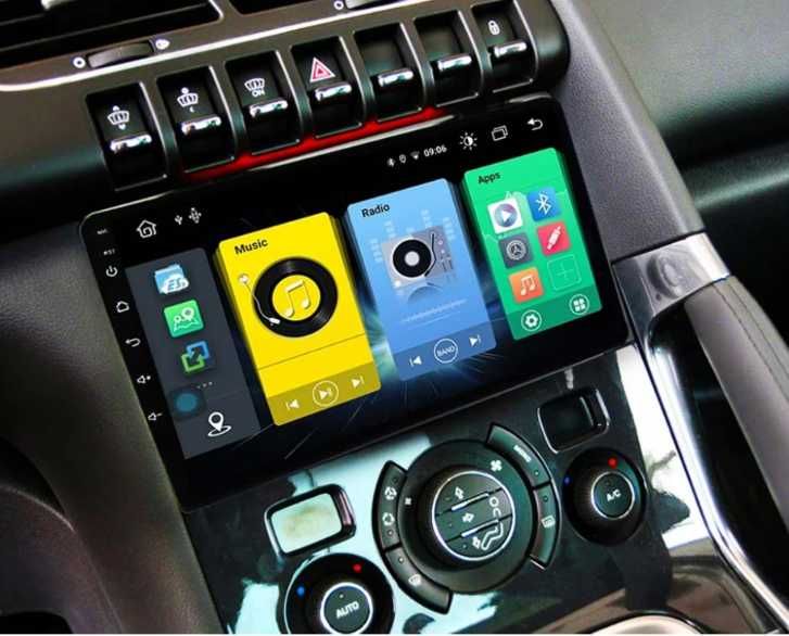 9-инчова мултимедия за Peugeot 3008 (2009–2016) + подарък камера
