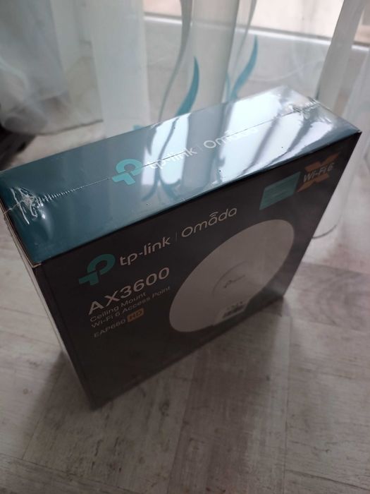 Access point TP-LINK EAP660 HD AX 3600 WIFI6 sigilat. Garanție 2028!