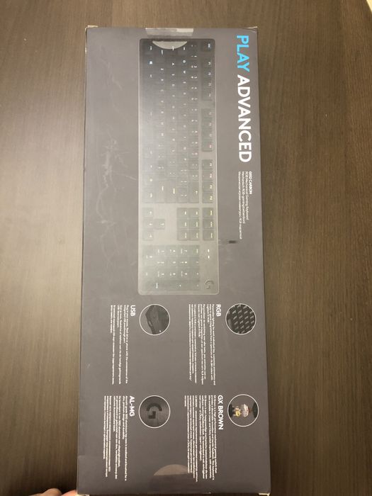 Клавиатура проводная Logitech G512 carbon