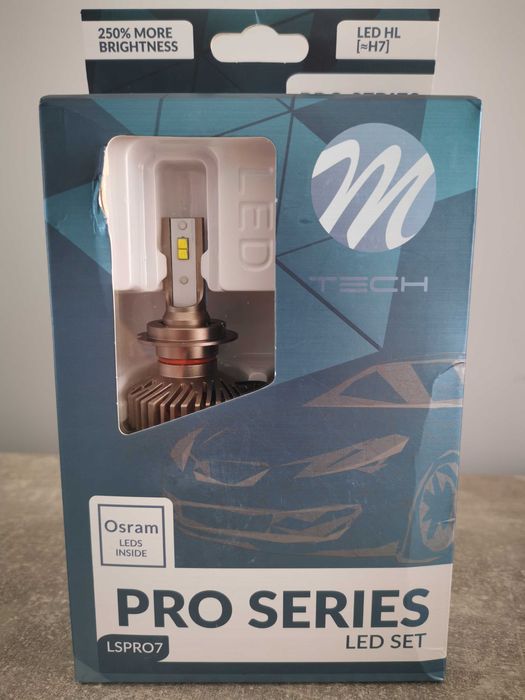 LED крушки      H1 Н7 Н11 НВ3 НВ4 M-Tech CANBUS