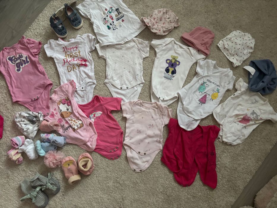 Лот Бебешки дрехи 0-3