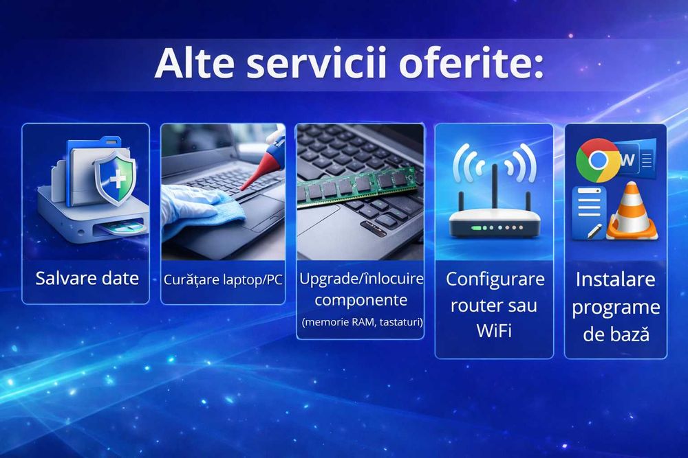 Instalez Windows 10/11 si alte servicii