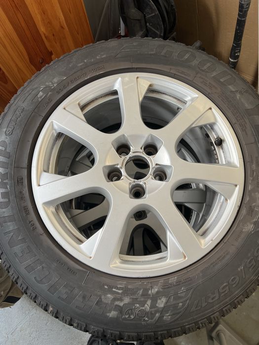 Set de 4 Cauciucuri+Jante  235/65 R17 All Season original Audi 108 H