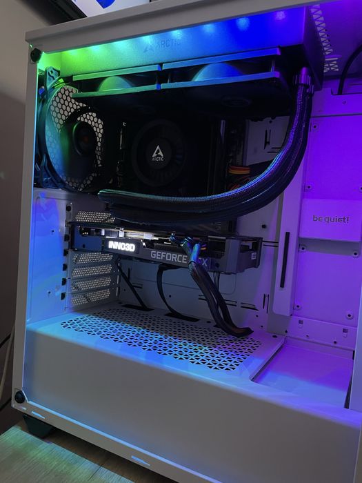 Gaming Компютър RTX 3070 8GB + Ryzen 5 5500 / 32GB RAM / 512GB NVMe / АRGB