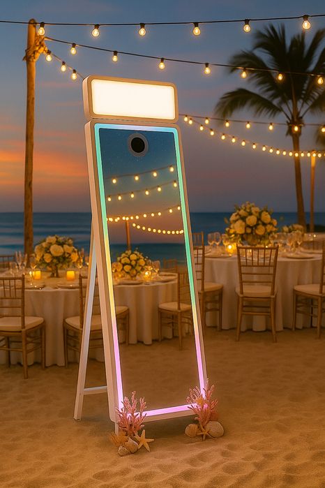 Фото огледало с принтиране на снимки под наем