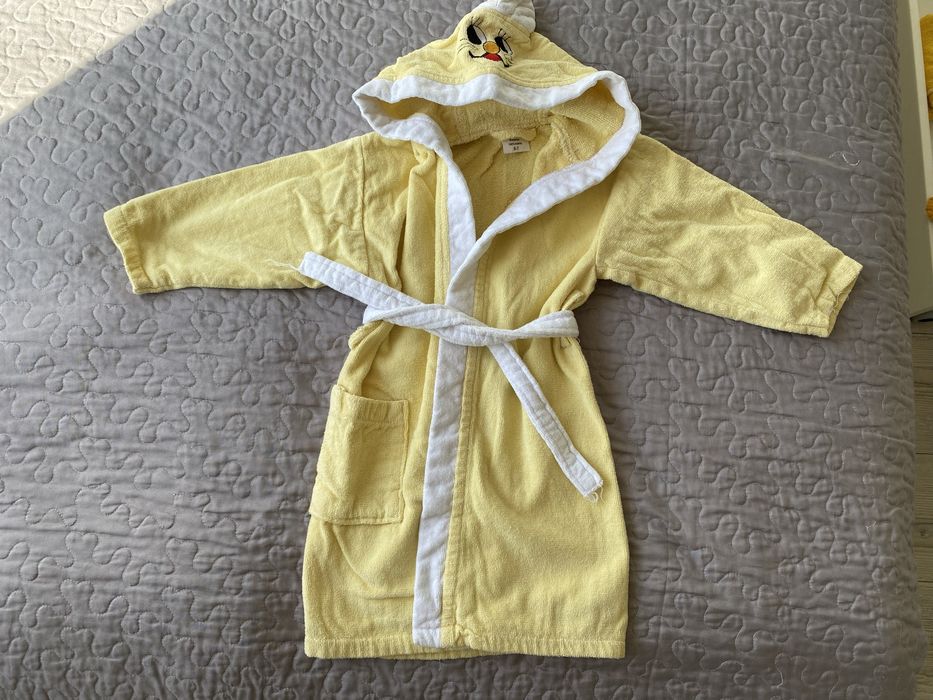 НОВ бебешки халат 92-98 размер
