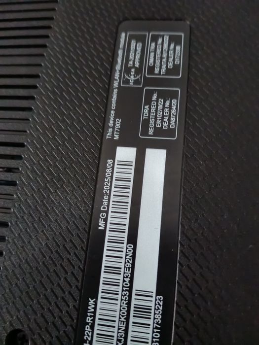 Acer aspire go 14 / 2025.08 fabricație