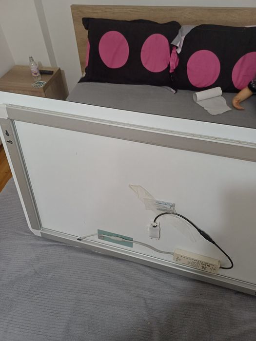 Oglinda baie led biselarte 100x60