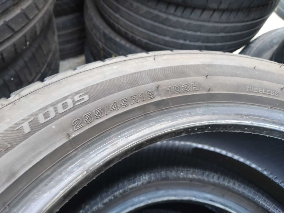 2бр Летни гуми 255 45 18 - Bridgestone