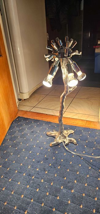 veioza lampa de birou sau podea model deosebit gen sputnik