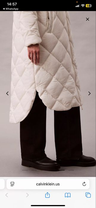 Куртка Calvin Klein белый