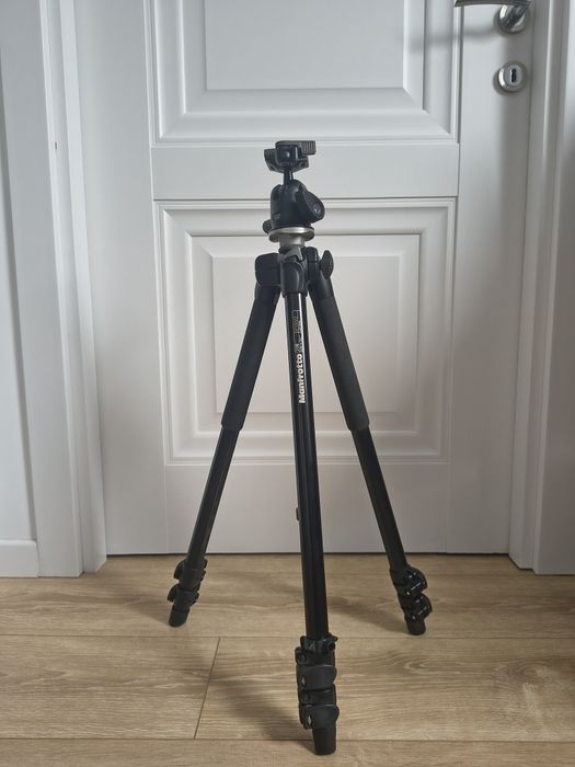 Trepied Manfrotto MK294A3 + Cap 496RC2 - ca nou