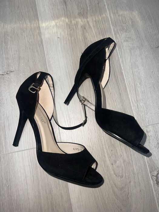 36 размер замша каблук 9 см