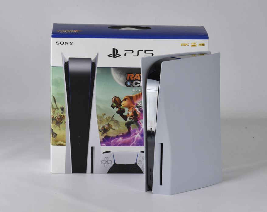 PlayStation 5, PS 5 cu disk + maneta | Fgames