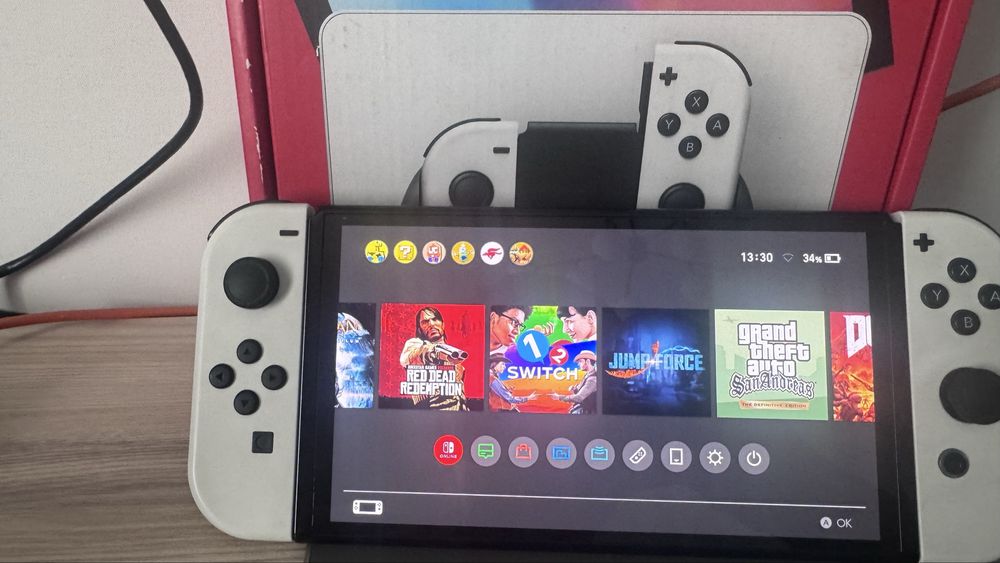 Nintendo switch oled прошитая