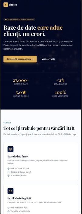 Crez site uri pentru job ul dumneavoastră
