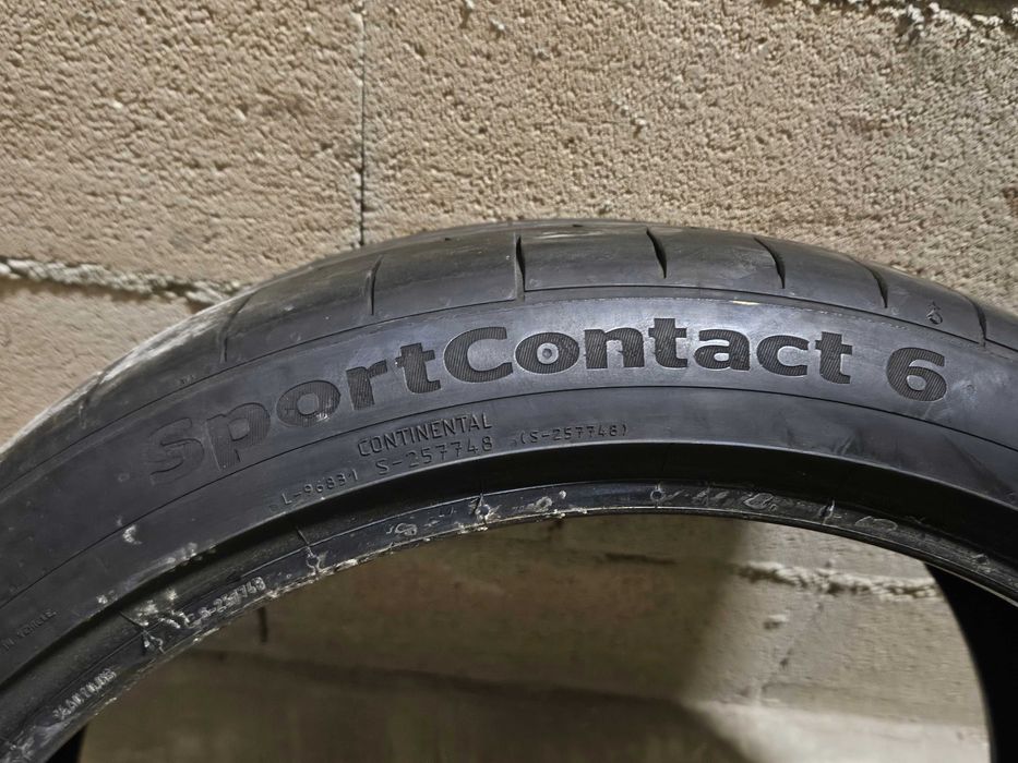 2бр. Гуми 255 / 35 / 19 Continental SportContact 6
