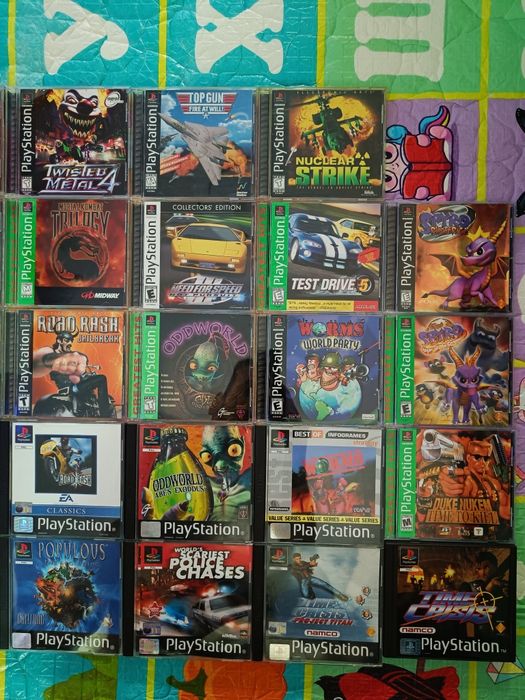Ps1 игры на дисках лицензионные