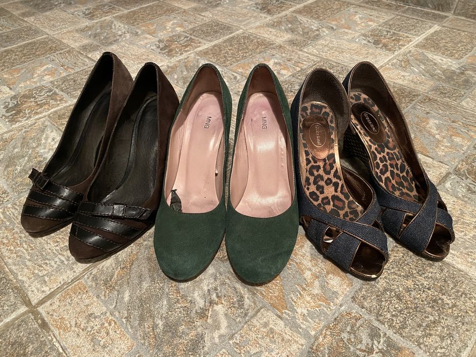 Incaltaminte 38 preturi 50-100lei perechea/ zara mango ninewest