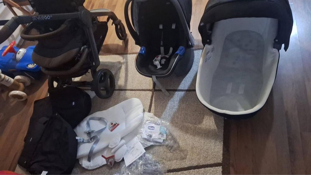 Cărucior Chicco Tryo Allysia  3 în 1