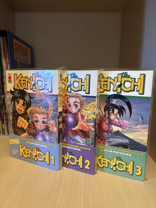 Manga Kenichi volume 1-3