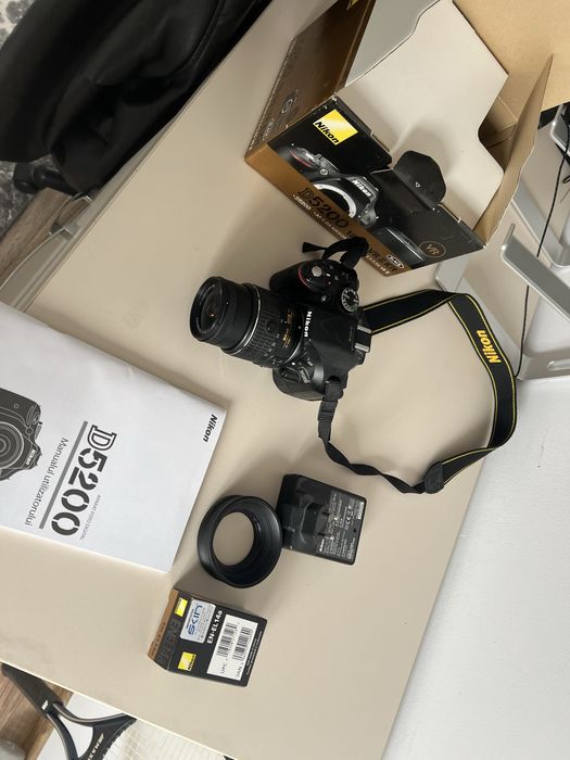 Camera nikon d5200 full box