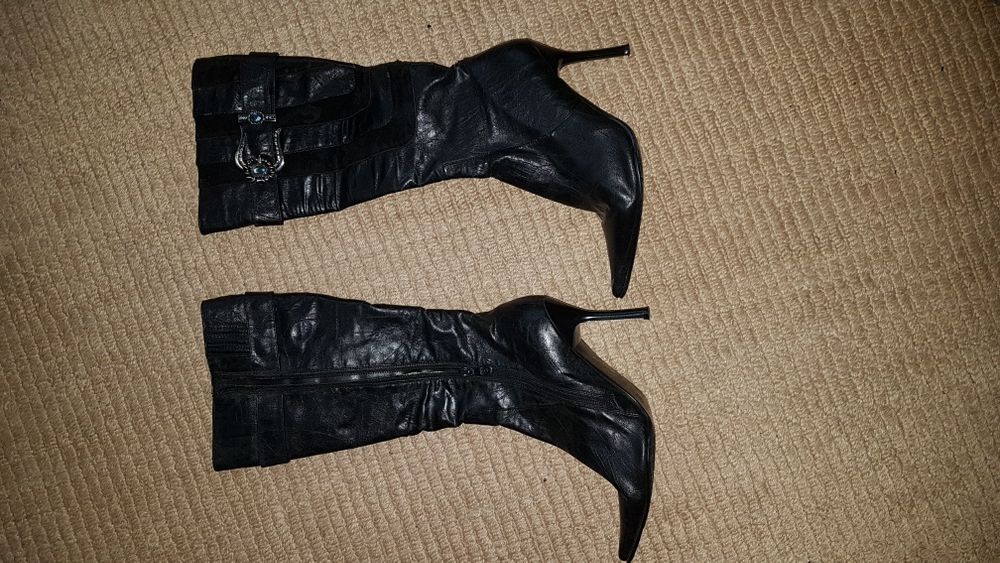 Ботуши дамски естествена кожа