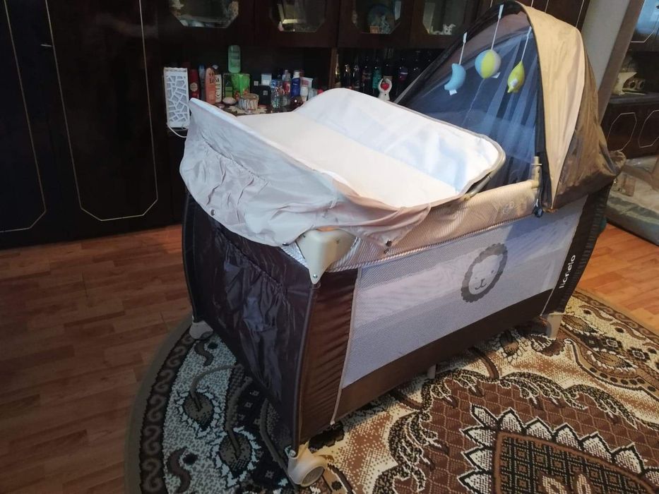 Pătuț bebe +Cadou Perne pentru protecție