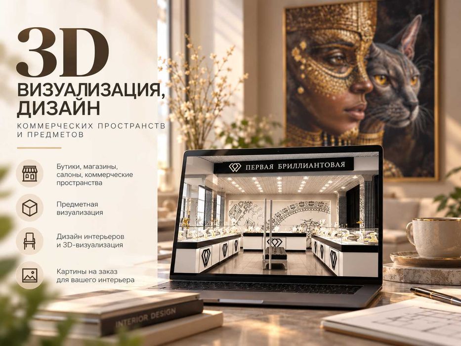 3D визуализация, дизайн.