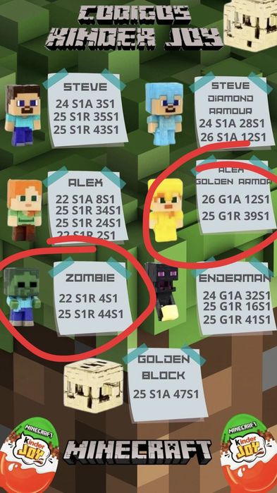 Фигурки из Киндера Joy