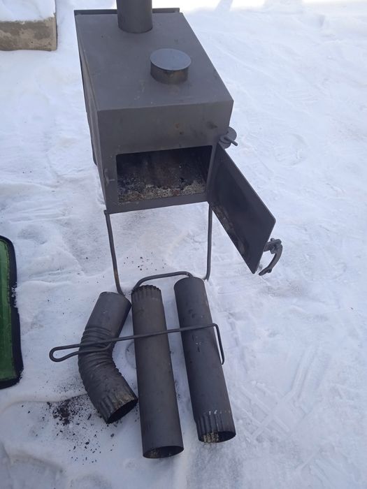 Печь дровяная карасик